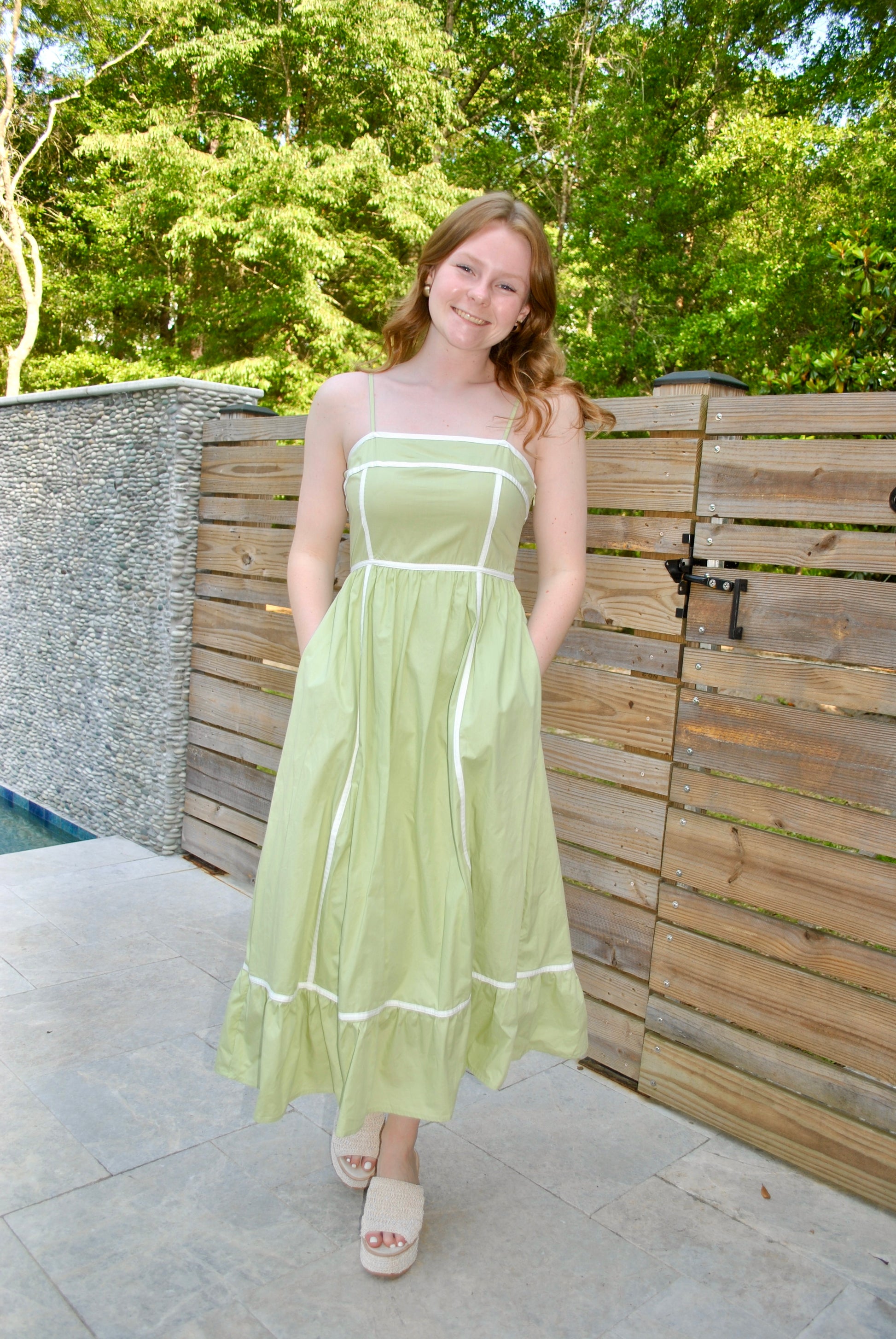 Green sundress