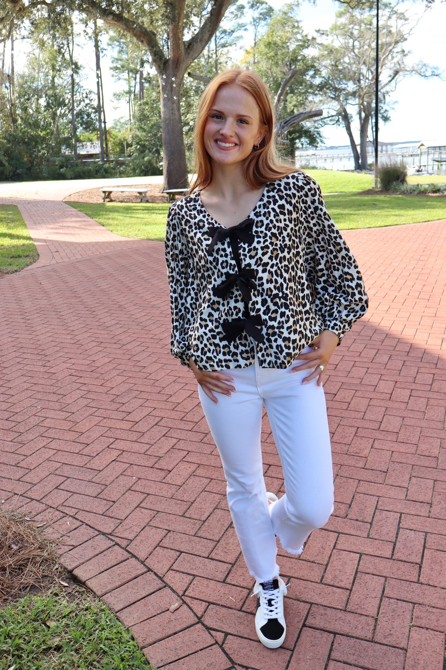 Cheetah print top