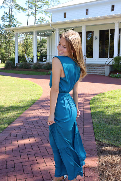 Teal dress