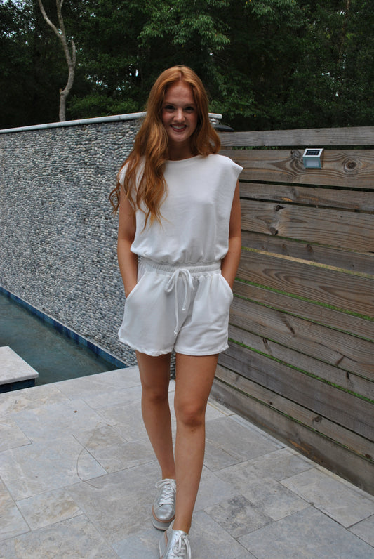 White romper